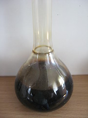 Image showing sample of oil in a flask