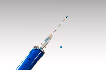 Image showing Glass syringe