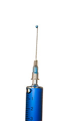 Image showing Glass syringe