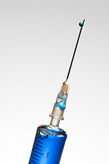 Image showing Glass syringe