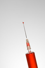 Image showing Glass syringe