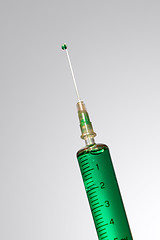 Image showing Glass syringe