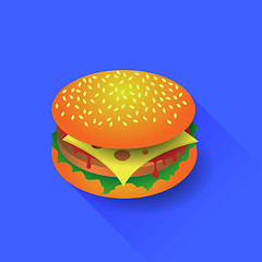 Image showing Hamburger