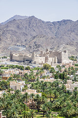 Image showing Cityscape with Fort Bahla