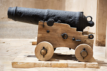 Image showing Historic cannon Oman