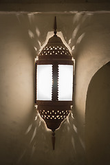 Image showing Historic lamp Oman