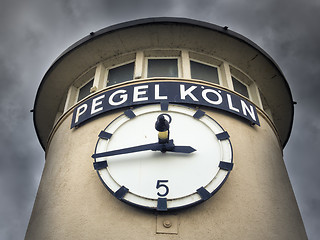 Image showing Pegel Cologne