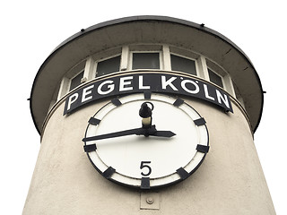 Image showing Pegel Cologne