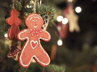 Image showing Gingerbread man Christmas Market