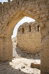 Image showing Ruins in Tanuf Oman