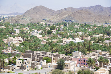 Image showing Cityscape with Fort Bahle