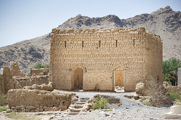 Image showing Ruins in Tanuf Oman