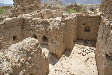 Image showing Ruins in Tanuf Oman