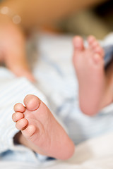 Image showing Baby's feet