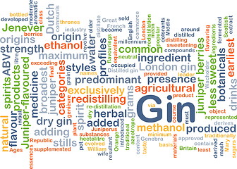 Image showing Gin background concept