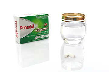 Image showing Panoldol Rapid for pain relief capsules
