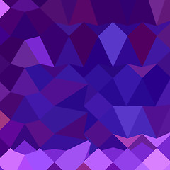 Image showing Eminence Purple Abstract Low Polygon Background