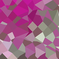 Image showing Dark Lavender Abstract Low Polygon Background