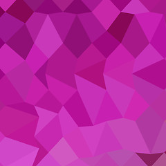 Image showing Persian Rose Pink Abstract Low Polygon Background