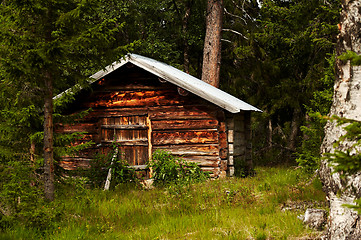 Image showing timber lodge