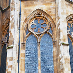 Image showing   westminster  cathedral in london england old  construction and