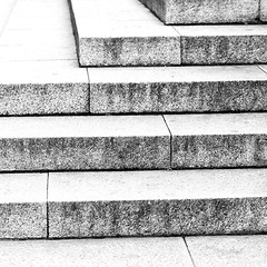 Image showing in london  monument old steps and marble ancien line 