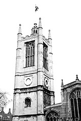 Image showing   westminster  cathedral in london england old  construction and