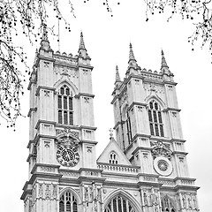 Image showing   westminster  cathedral in london england old  construction and