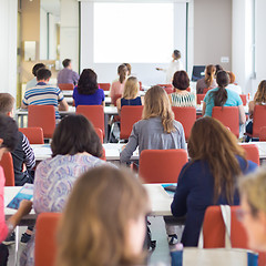 Image showing Lecture at university.