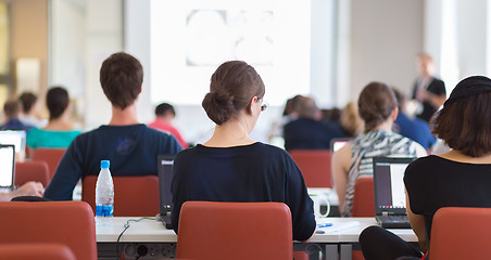 Image showing Informatics workshop at university.