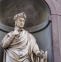Image showing Dante alighieri in Florence