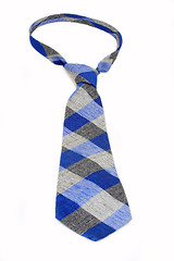 Image showing Checkered  tie