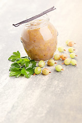 Image showing gooseberry jam