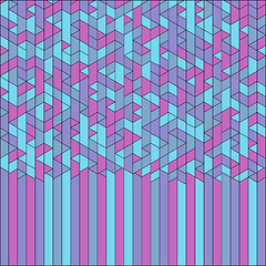 Image showing Abstract Geometric Background. Mosaic. Vector Illustration. 