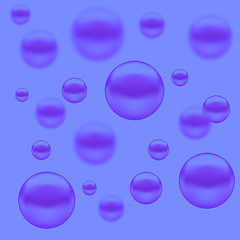 Image showing Set of Molecules Spheres