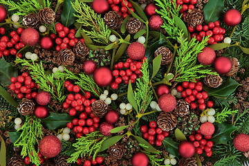 Image showing Christmas Decorative Background