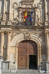 Image showing Alcala de Henares University front door