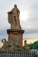 Image showing Prince Karl Theodor at sunset