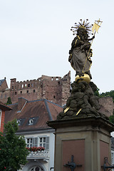 Image showing St. Mary in Heidelberg