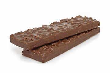 Image showing Two Chocolate Bars