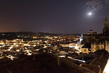 Image showing Night picture of Toledo