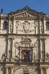 Image showing Main entrance of Alcala de Henares University