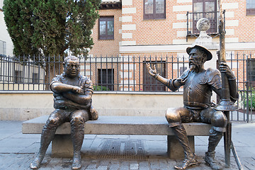 Image showing Don Quixote and Sancho Panza