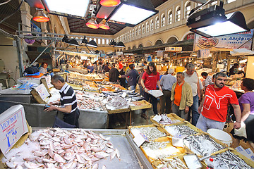Image showing Athens Fish Market