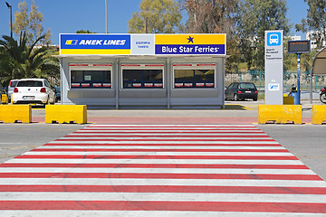 Image showing Ferry Tickets Office