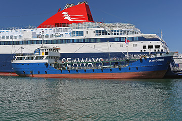 Image showing Refueling Ship