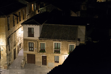 Image showing Streets of Toledo at night