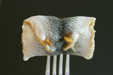 Image showing Rolled pickled herring