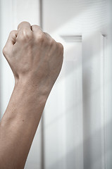 Image showing Knocking at the door