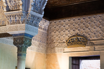 Image showing Celling decoration Alhambra